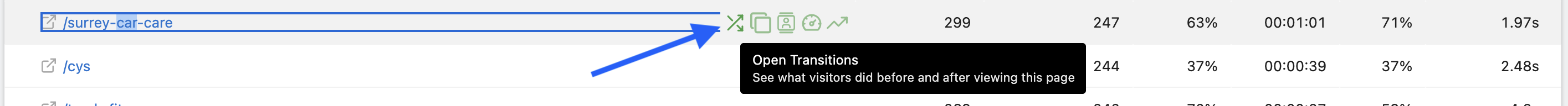Transitions Icon